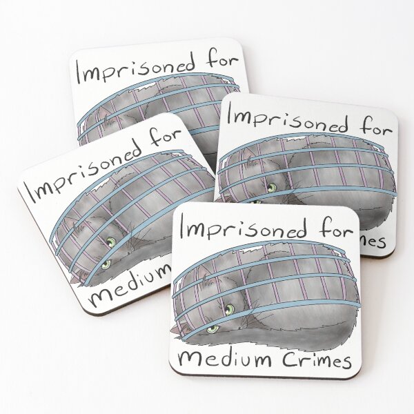 Item preview, Medium Crimes designed and sold by LittlestMonster.