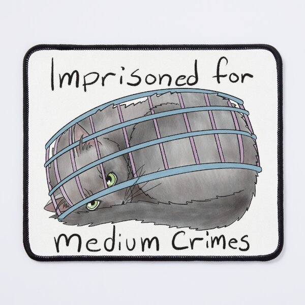 Item preview, Medium Crimes designed and sold by LittlestMonster.