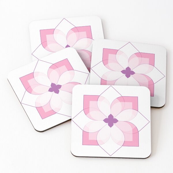 Item preview, Sapphic Pride Abstract Flower designed and sold by Bad Wolf Works.