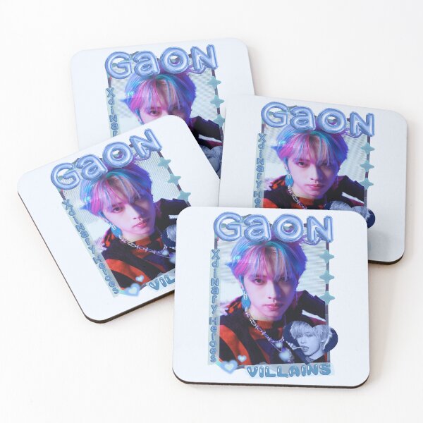 Item preview, Gaon Xdinary Heroes Kpop Boy Band Cool Blue Collage Art Design designed and sold by HELL0WBELLO.