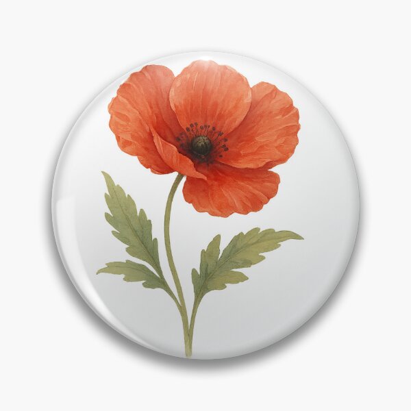 Item preview, A watercolor illustration of Poppy designed and sold by GentleMuse.