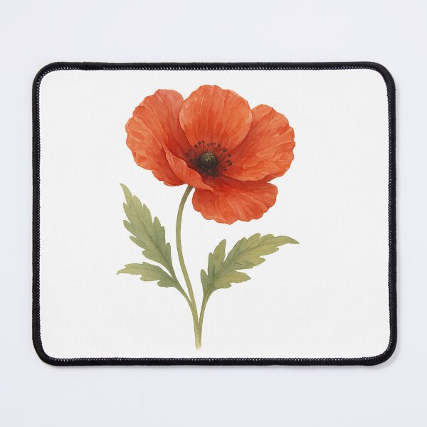Item preview, A watercolor illustration of Poppy designed and sold by GentleMuse.