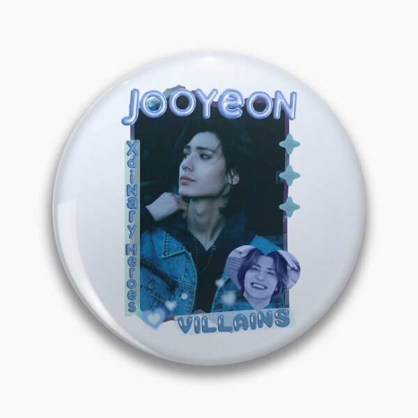 Item preview, Jooyeon Xdinary Heroes Kpop Boy Band Cool Blue Collage Art Design designed and sold by HELL0WBELLO.