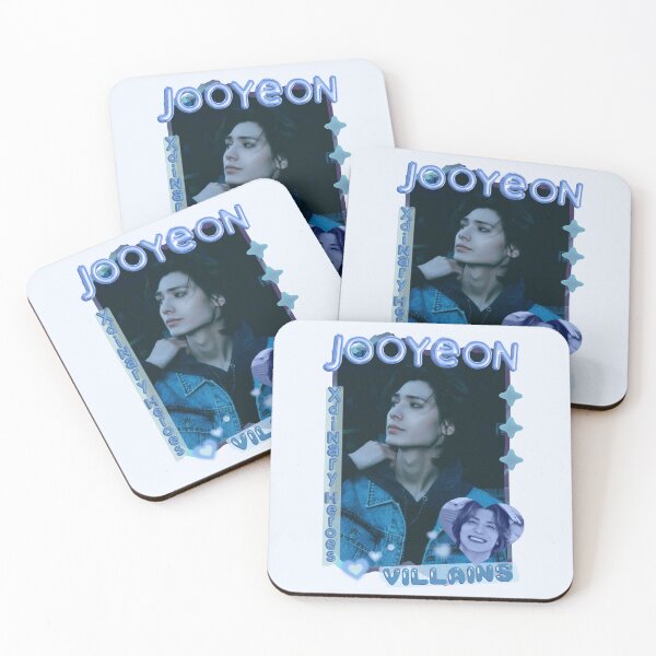 Item preview, Jooyeon Xdinary Heroes Kpop Boy Band Cool Blue Collage Art Design designed and sold by HELL0WBELLO.