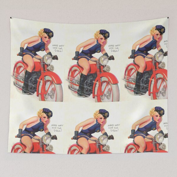 Item preview, Sexy Girl on a Motorcycle - 1930's designed and sold by TeeARTHY.