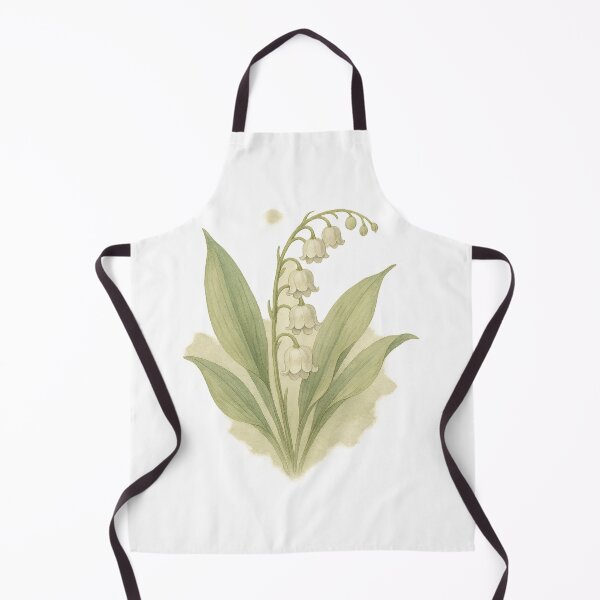 Item preview, A watercolor illustration of Lily of the Valley designed and sold by GentleMuse.
