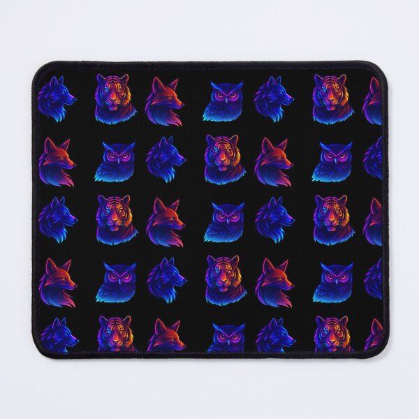 Item preview, Cyberpunk Spirit Animals: Neon Power designed and sold by Design_Your_Day.