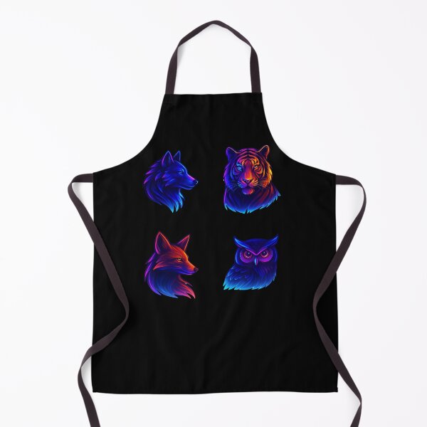 Item preview, Cyberpunk Spirit Animals: Neon Power designed and sold by Design_Your_Day.