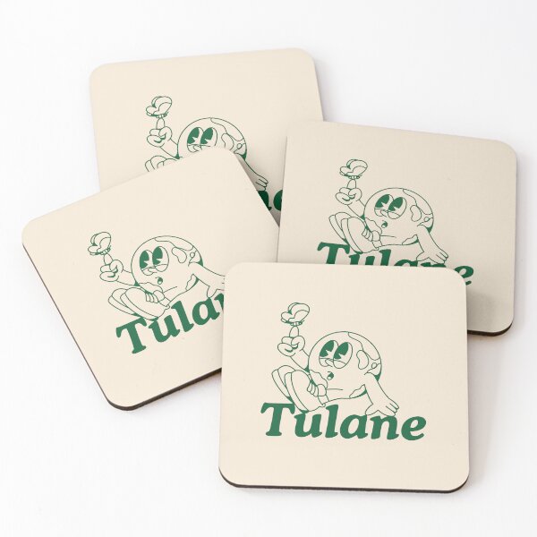 Item preview, green new orleans tulane illustrated world touching butterfly - retro trendy  designed and sold by jessicaleah15.