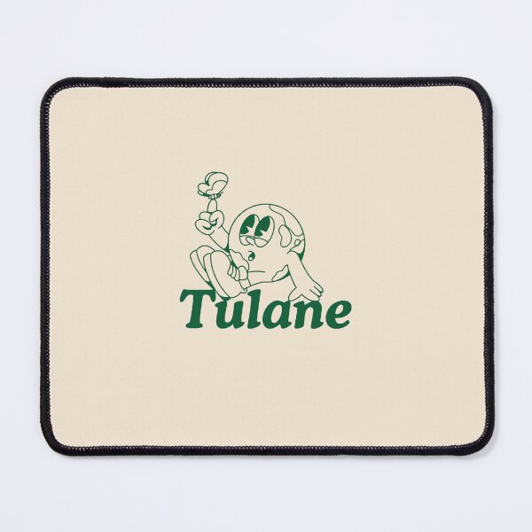 Item preview, green new orleans tulane illustrated world touching butterfly - retro trendy designed and sold by jessicaleah15.
