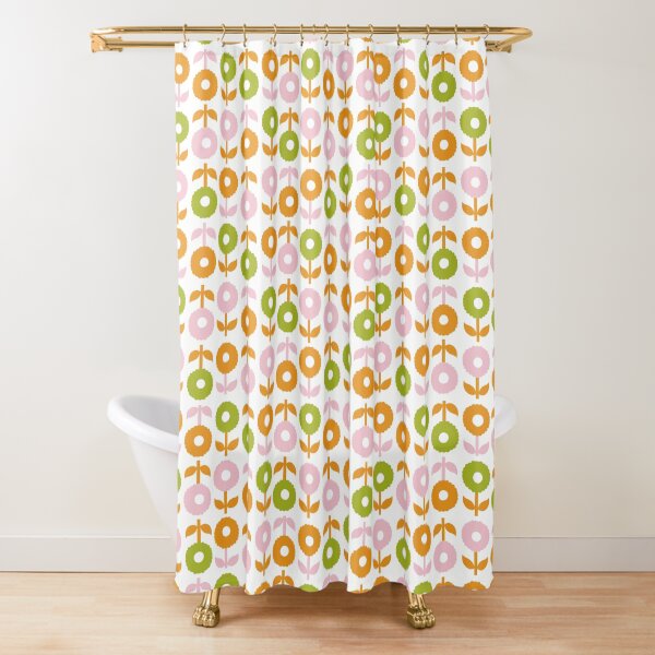 Item preview, Cheerful Dotty Retro Floral designed and sold by Willow & Grace Designs.