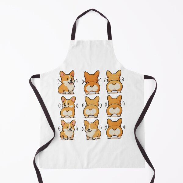Item preview, CORGI DOG WIGGLE BUTTS, AI designed and sold by davidjulie.