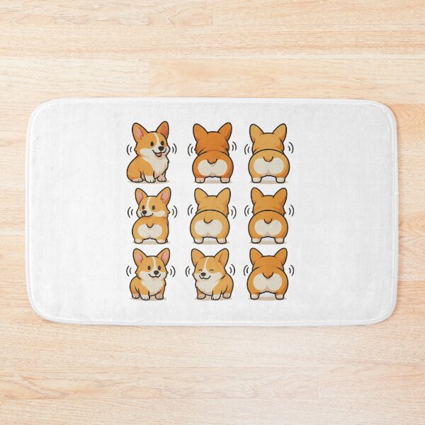 Item preview, CORGI DOG WIGGLE BUTTS, AI designed and sold by davidjulie.