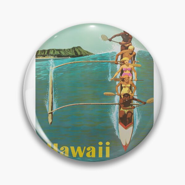 Item preview, United Airlines Hawaii Travel Poster  designed and sold by TeeARTHY.