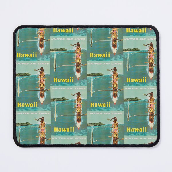 Item preview, United Airlines Hawaii Travel Poster designed and sold by TeeARTHY.