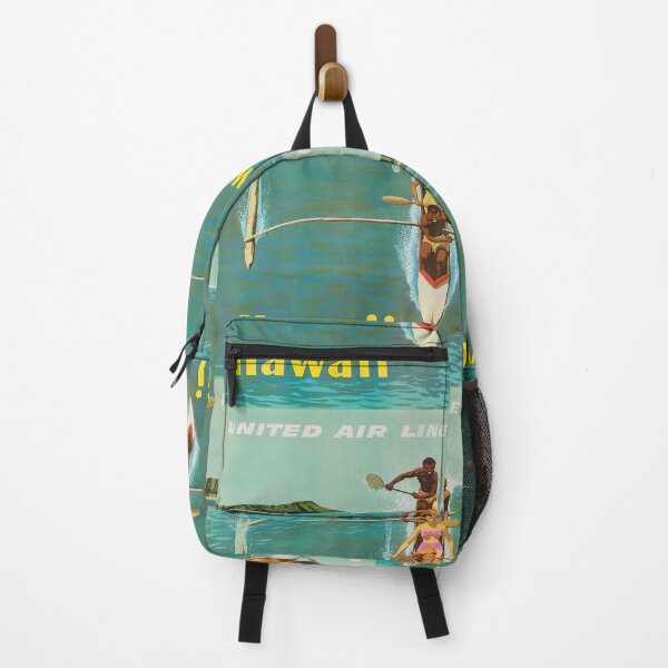Item preview, United Airlines Hawaii Travel Poster designed and sold by TeeARTHY.