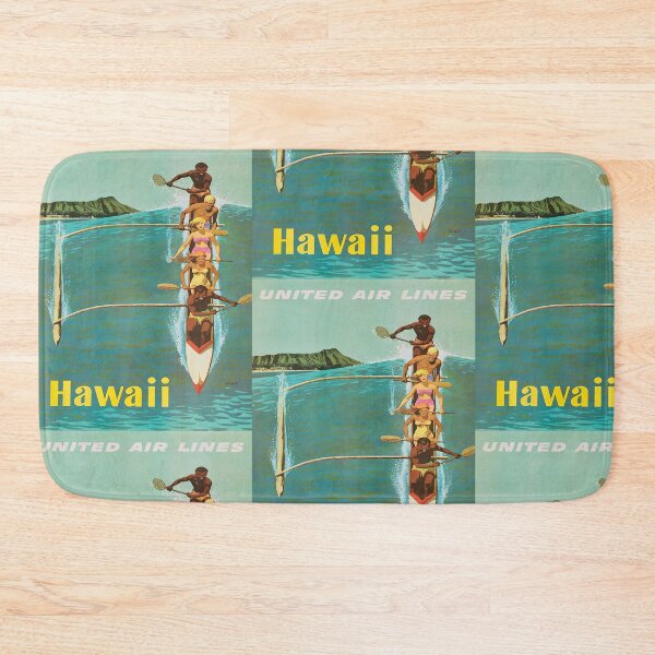 Item preview, United Airlines Hawaii Travel Poster  designed and sold by TeeARTHY.