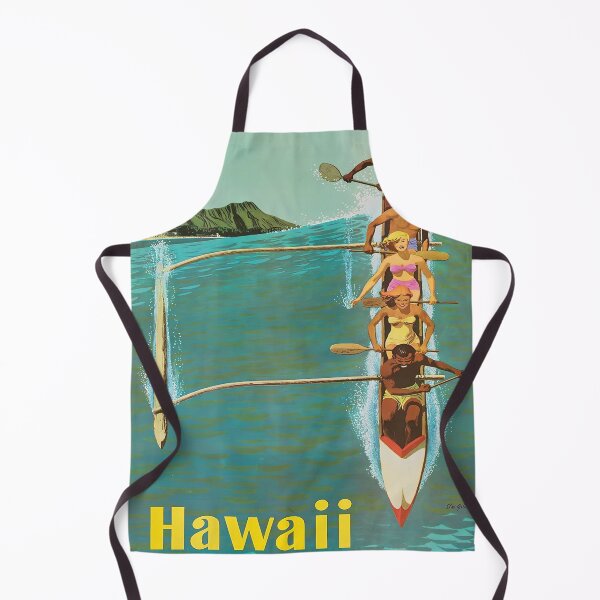 Item preview, United Airlines Hawaii Travel Poster designed and sold by TeeARTHY.