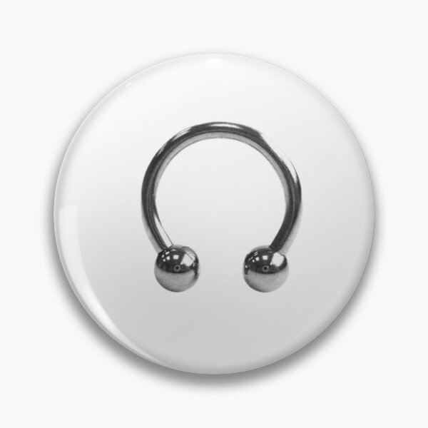 Item preview, Septum piercing sticker  designed and sold by Kittylemon.