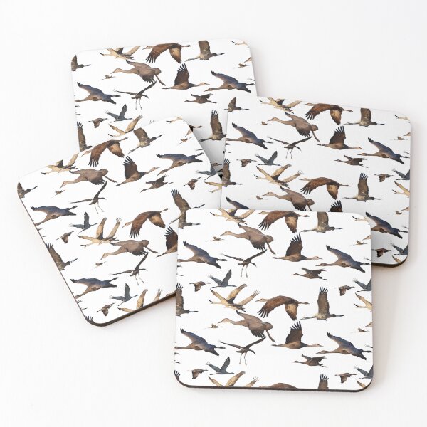 Item preview, Sandhill Crane Collage - Blank Background designed and sold by hendrickssdh.