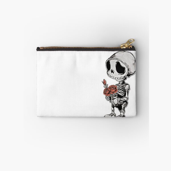 Item preview, Grunge Rose Skeleton – Emo Floral Illustration designed and sold by Dark-Circuit-Haven.