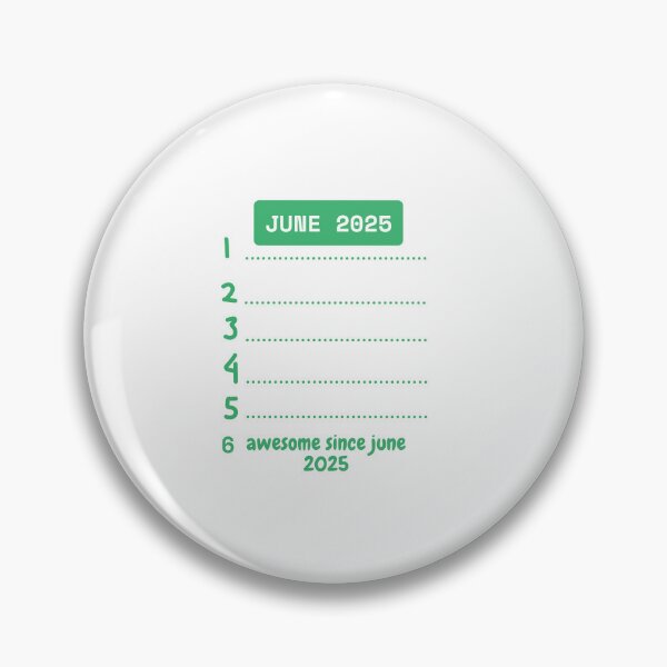 Item preview, Awesome Since June 2025 designed and sold by bartdesigner.