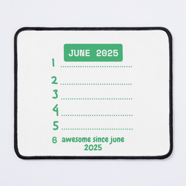 Item preview, Awesome Since June 2025 designed and sold by bartdesigner.