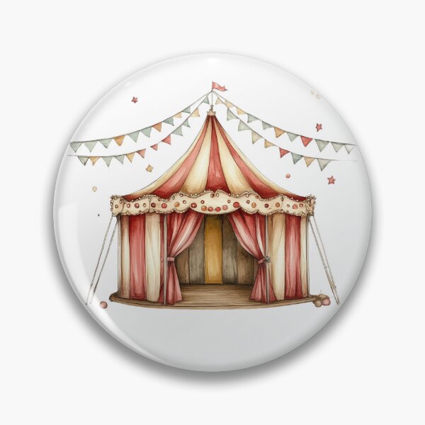 Item preview, Circus tent  designed and sold by I-R-A.