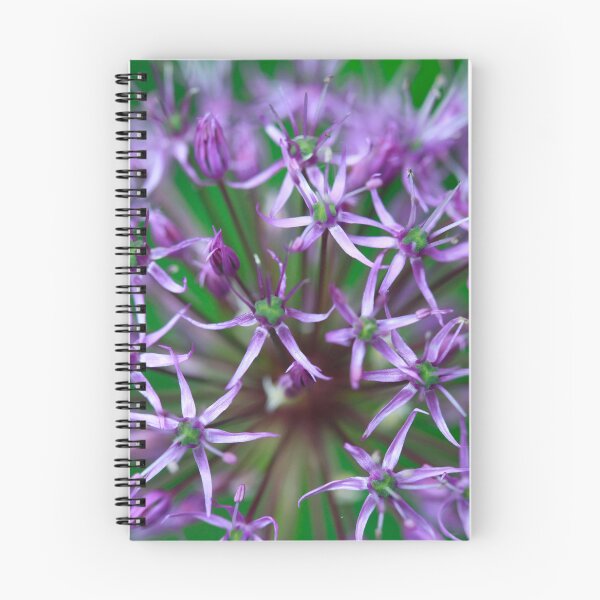 Item preview, Violet wild garlic on green background designed and sold by olena2552.