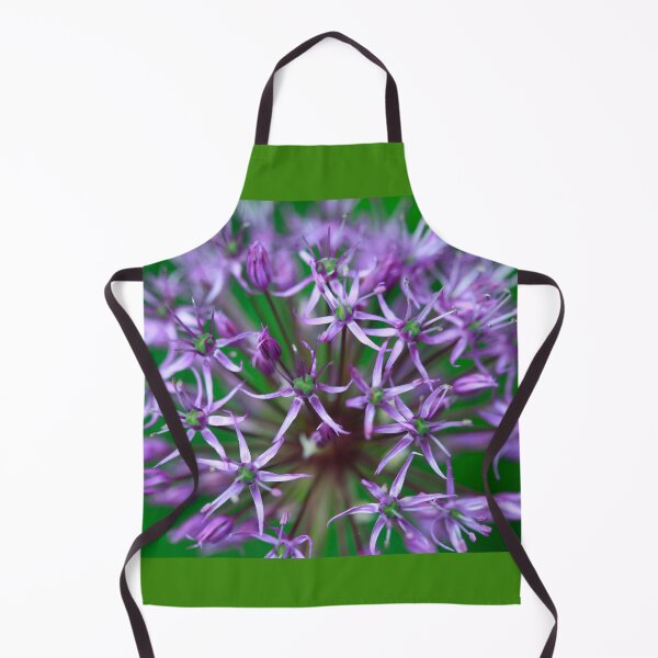 Item preview, Violet wild garlic on green background designed and sold by olena2552.