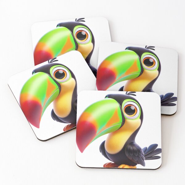 Item preview, Adorable Keel-Billed Toucan designed and sold by Sillytoe.