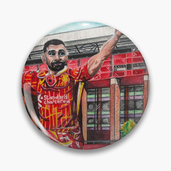 Artikelvorschau, Mo Salah und Anfield entworfen und verkauft von katrinajane.
