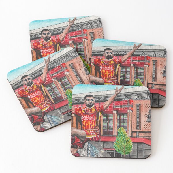 Item preview, Mo Salah and Anfield designed and sold by katrinajane.
