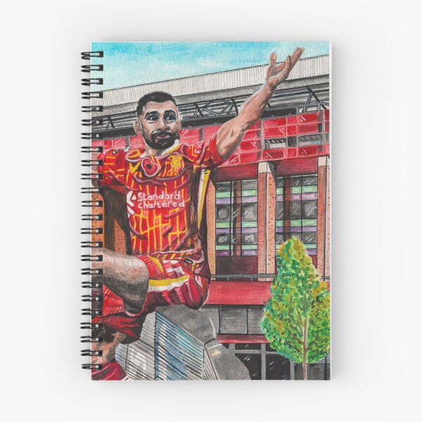 Item preview, Mo Salah and Anfield designed and sold by katrinajane.