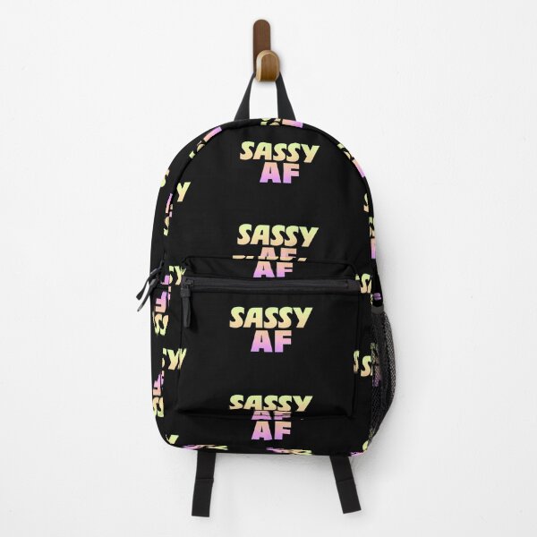 Item preview, Sassy AF in Neon Gradient designed and sold by Memes N Lore .