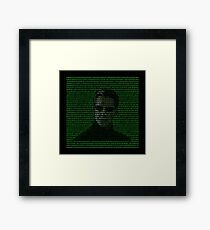 THE MATRIX Framed Print