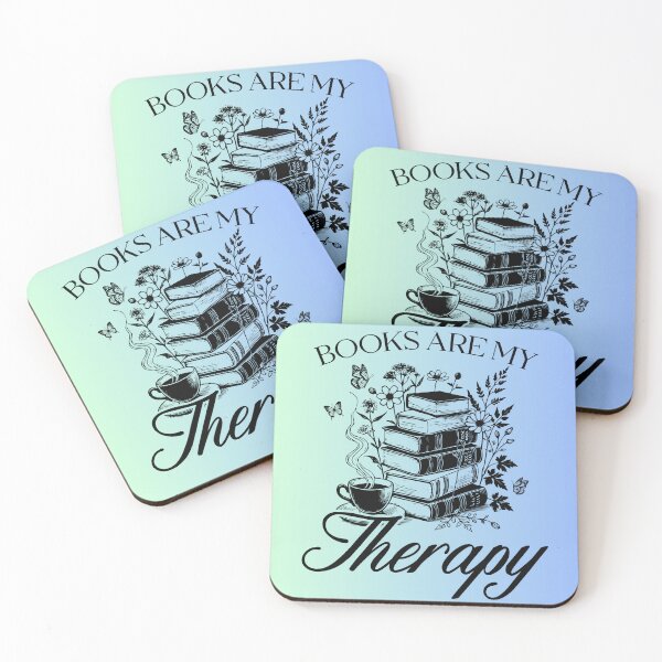 Item preview, Books Are My Therapy designed and sold by Forest Aura Vibes.