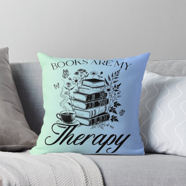 Item preview, Books Are My Therapy designed and sold by Forest Aura Vibes.