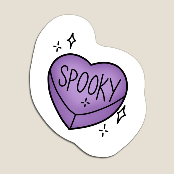 Item preview, Spooky heart designed and sold by Stickers-of-Pau.