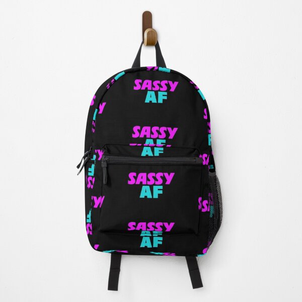 Item preview, Sassy AF in Pink and Bue designed and sold by Memes N Lore .