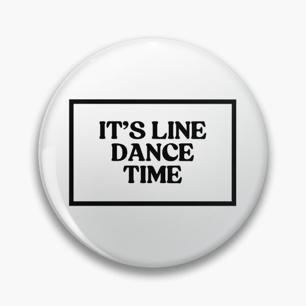 Item preview, It's Line Dance Time  designed and sold by CharmStudio.