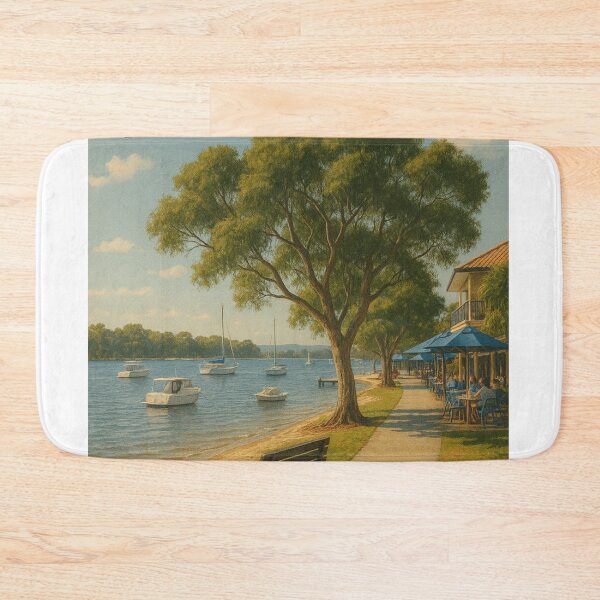 Item preview, Noosaville Queensland Waterfront View designed and sold by Aryabek.