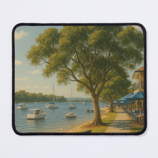Item preview, Noosaville Queensland Waterfront View designed and sold by Aryabek.