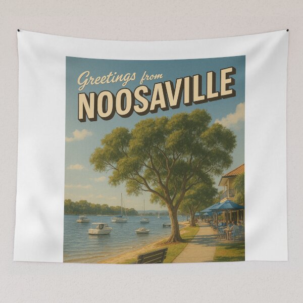 Item preview, Noosaville Queensland Waterfront View designed and sold by Aryabek.