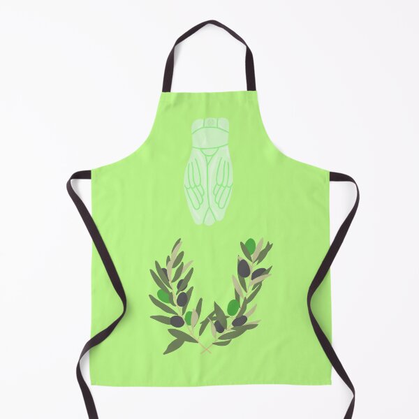 Item preview, Green cicada and olive branch designed and sold by petiteToulon.
