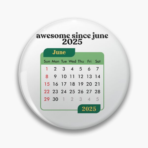 Item preview, Awesome Since June 2025 designed and sold by bartdesigner.