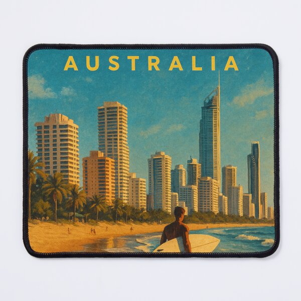 Item preview, Surfers Paradise Queensland Coastline designed and sold by Aryabek.