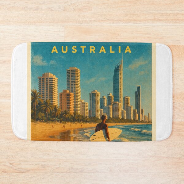 Item preview, Surfers Paradise Queensland Coastline designed and sold by Aryabek.
