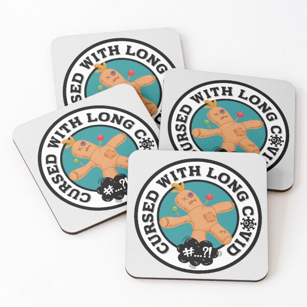 Item preview, Cursed with Long Covid (Long Covid Awareness). designed and sold by MPC-Mince-Pies.