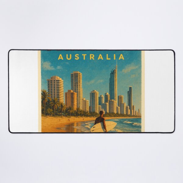 Item preview, Surfers Paradise Queensland Coastline designed and sold by Aryabek.